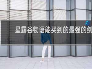 星露谷物语能买到的最强的剑