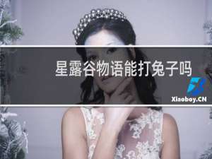 星露谷物语能打兔子吗