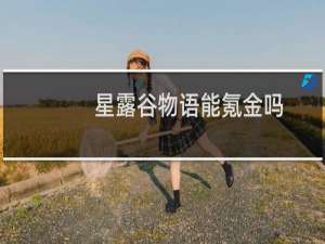 星露谷物语能氪金吗