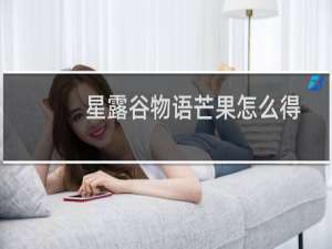星露谷物语芒果怎么得