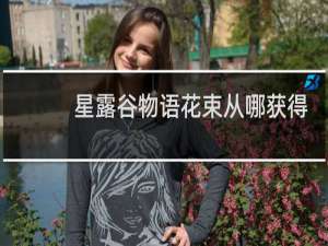 星露谷物语花束从哪获得