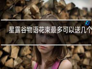 星露谷物语花束最多可以送几个人