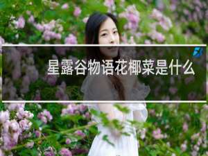 星露谷物语花椰菜是什么