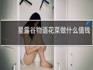 星露谷物语花菜做什么值钱