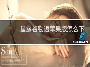 星露谷物语苹果版怎么下