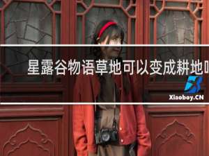 星露谷物语草地可以变成耕地吗