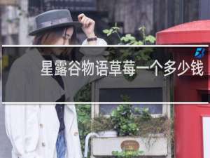 星露谷物语草莓一个多少钱