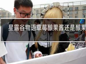 星露谷物语草莓酿果酱还是酿果酒