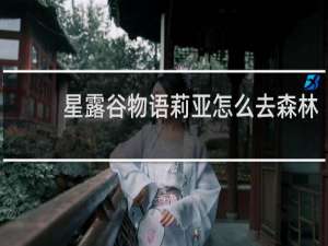 星露谷物语莉亚怎么去森林