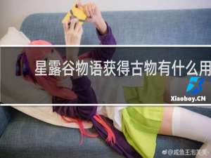星露谷物语获得古物有什么用
