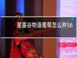 星露谷物语葡萄怎么种56