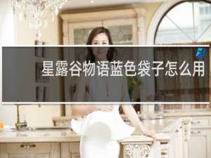 星露谷物语蓝色袋子怎么用