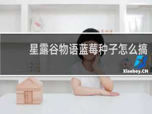 星露谷物语蓝莓种子怎么搞