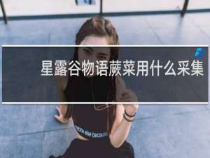 星露谷物语蕨菜用什么采集