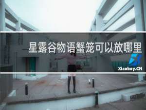 星露谷物语蟹笼可以放哪里