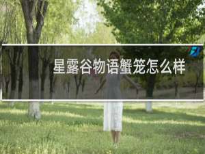 星露谷物语蟹笼怎么样