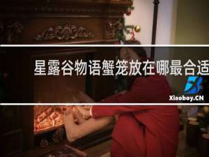 星露谷物语蟹笼放在哪最合适