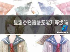 星露谷物语蟹笼能升等级吗