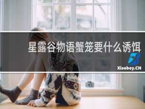 星露谷物语蟹笼要什么诱饵