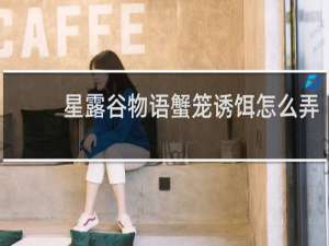 星露谷物语蟹笼诱饵怎么弄