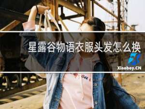 星露谷物语衣服头发怎么换