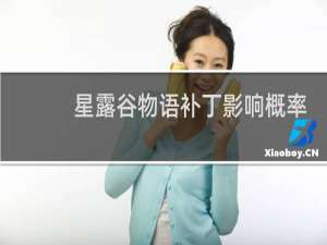 星露谷物语补丁影响概率