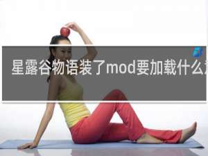 星露谷物语装了mod要加载什么意思