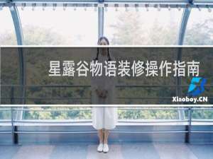 星露谷物语装修操作指南