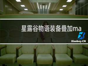 星露谷物语装备叠加ma