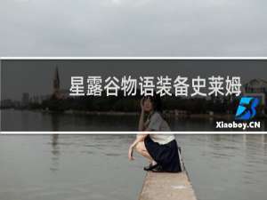 星露谷物语装备史莱姆