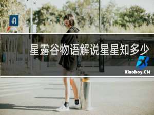 星露谷物语解说星星知多少
