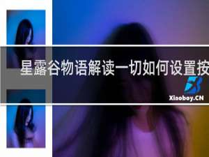 星露谷物语解读一切如何设置按键