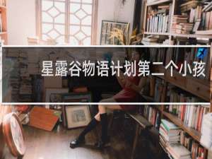 星露谷物语计划第二个小孩