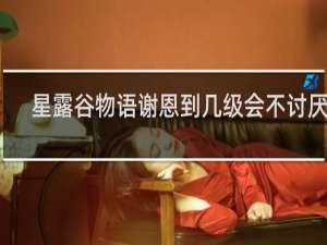 星露谷物语谢恩到几级会不讨厌人