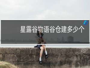 星露谷物语谷仓建多少个