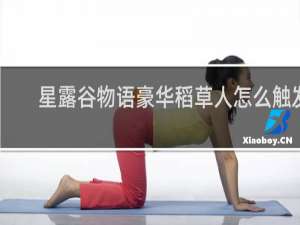 星露谷物语豪华稻草人怎么触发