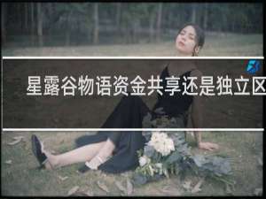 星露谷物语资金共享还是独立区别