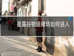 星露谷物语赌场如何进入