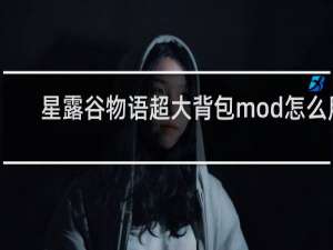 星露谷物语超大背包mod怎么用