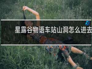 星露谷物语车站山洞怎么进去