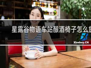 星露谷物语车站酿酒椅子怎么放