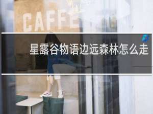 星露谷物语边远森林怎么走