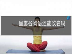 星露谷物语还能改名吗