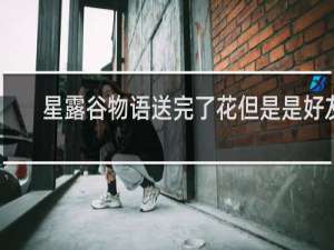 星露谷物语送完了花但是是好友