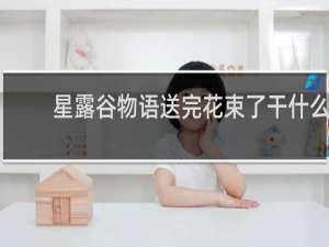 星露谷物语送完花束了干什么