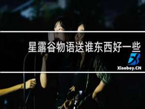 星露谷物语送谁东西好一些