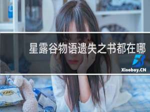 星露谷物语遗失之书都在哪
