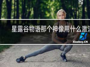 星露谷物语那个神像用什么激活