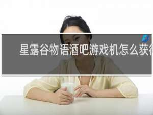 星露谷物语酒吧游戏机怎么获得