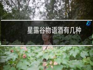 星露谷物语酒有几种